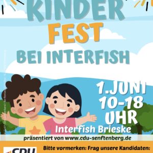 Kinderfest bei Interfish am 1.Juni